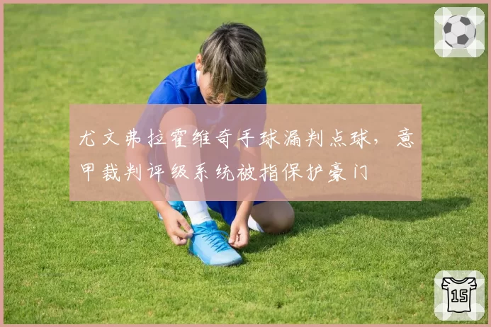 尤文弗拉霍维奇手球漏判点球，意甲裁判评级系统被指保护豪门